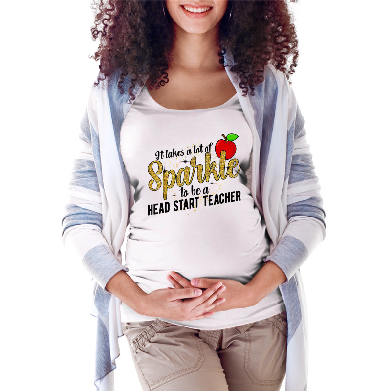 Head Start Teacher Early Head Start Teachers T Shirt Maternity Scoop Neck T-shirt by cm-arts | Artistshot