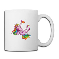 Funny Unicorn Rock Climbing Bouldering Rainbow Coffee Mug | Artistshot