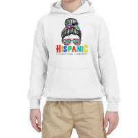 National Hispanic Heritage Month Latin Flags Messy Bun T Shirt Youth Hoodie | Artistshot