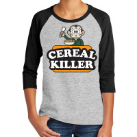 Cereal Killer Food Pun Humor Costume Funny Halloween Gifts Youth 3/4 Sleeve | Artistshot