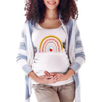 Reading Interventionist, Reading Specialist Rainbow T Shirt Maternity Scoop Neck T-shirt | Artistshot