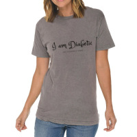 I Am Diabetic Diabetes Awareness Inspirational Shirt Vintage T-shirt | Artistshot