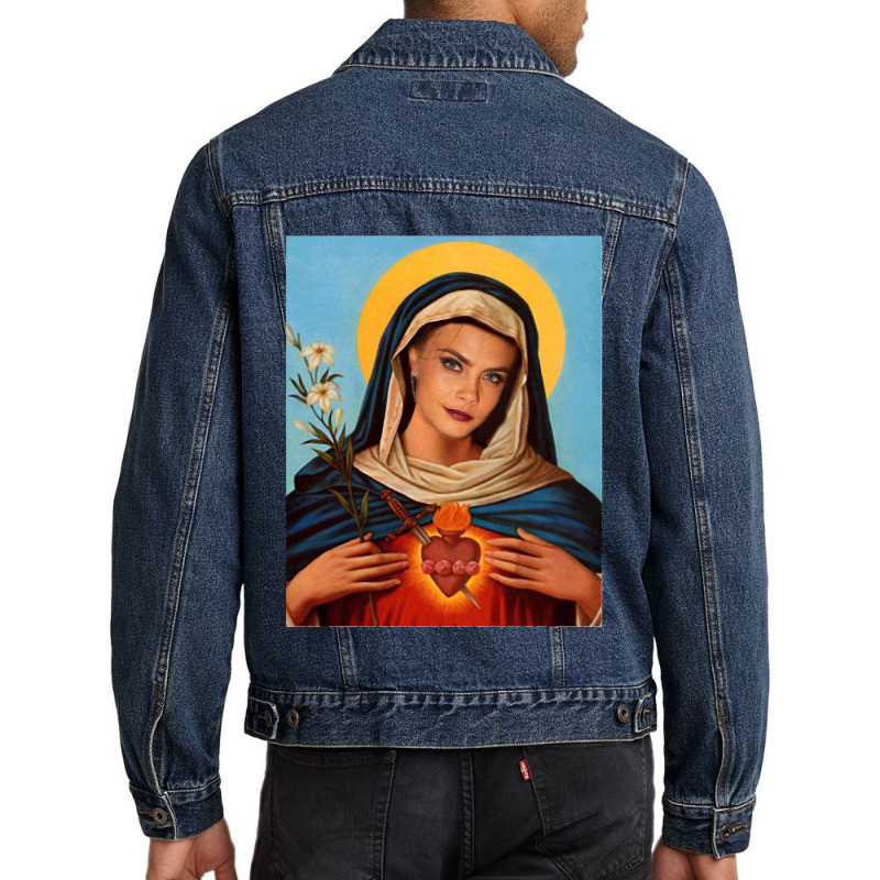 Holy Cara Delevingne Classic Men Denim Jacket | Artistshot