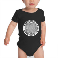 White Swirl Self Hypnosis   Hypnotic Trance Trippy Swirl Baby Bodysuit | Artistshot