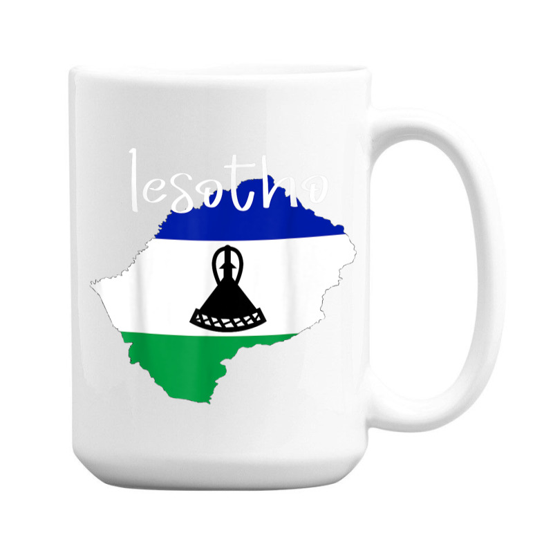 Lesotho Tshirt 15 Oz Coffee Mug | Artistshot