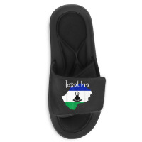 Lesotho Tshirt Slide Sandal | Artistshot