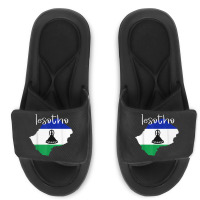 Lesotho Tshirt Slide Sandal | Artistshot