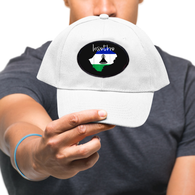 Lesotho Tshirt Oval Patch | Artistshot