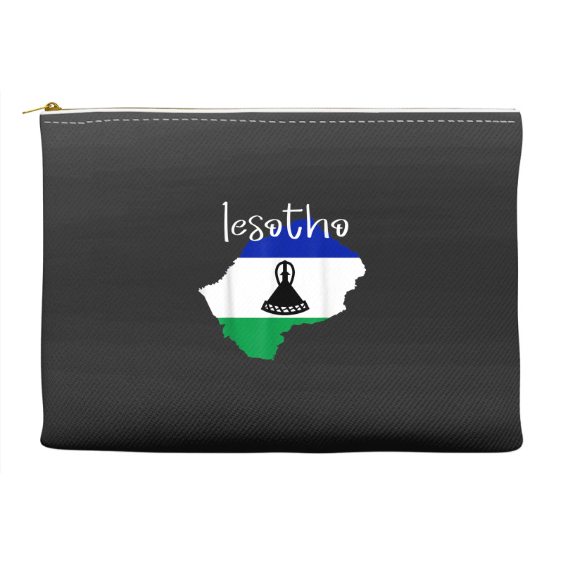 Lesotho Tshirt Accessory Pouches | Artistshot