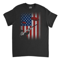 Skeet Trap Sporting Clays Patriotic American Men's Women's Pullover Ho Classic T-shirt | Artistshot