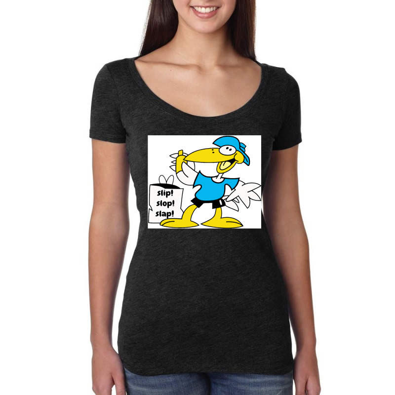 Slip Slop Slap Classic Aussie Ads Classic Women's Triblend Scoop T-shirt | Artistshot