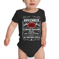 November 1992 Limited Edition Model Well Oiled Machine Baby Bodysuit | Artistshot