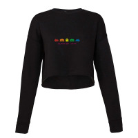 Funny Retro Space Invaders 'class Of 1978' Cropped Sweater | Artistshot