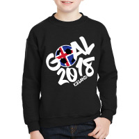 Iceland Football Score A Soccer Goal And Win Fan Shirt Youth Sweatshirt | Artistshot