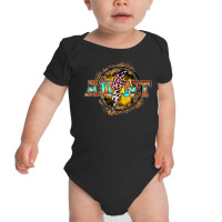 Leopard Auntie Lightning Bolt Boho Western Auntie Gift Baby Bodysuit | Artistshot