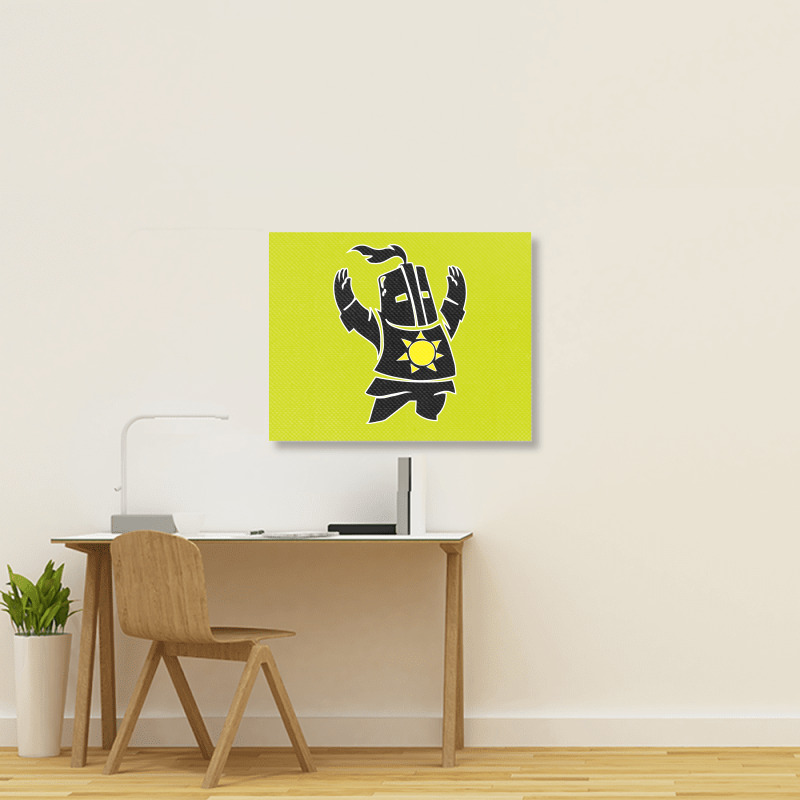 Dark Souls Solaire Landscape Canvas Print | Artistshot
