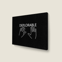 Deplorable Landscape Canvas Print | Artistshot