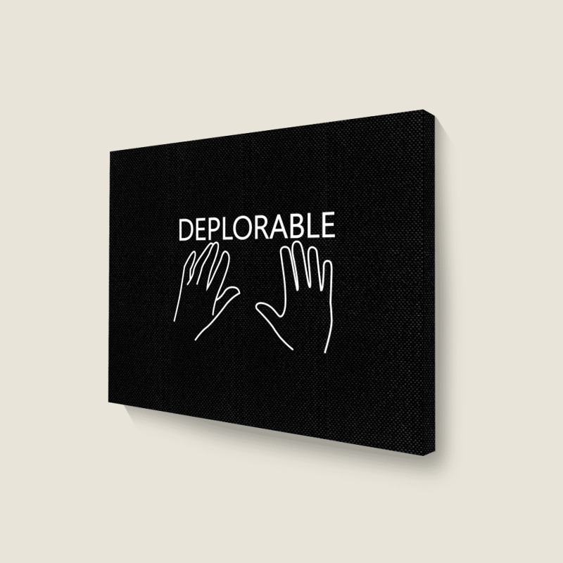 Deplorable Landscape Canvas Print | Artistshot