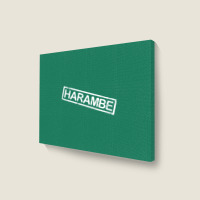 Harambee Landscape Canvas Print | Artistshot