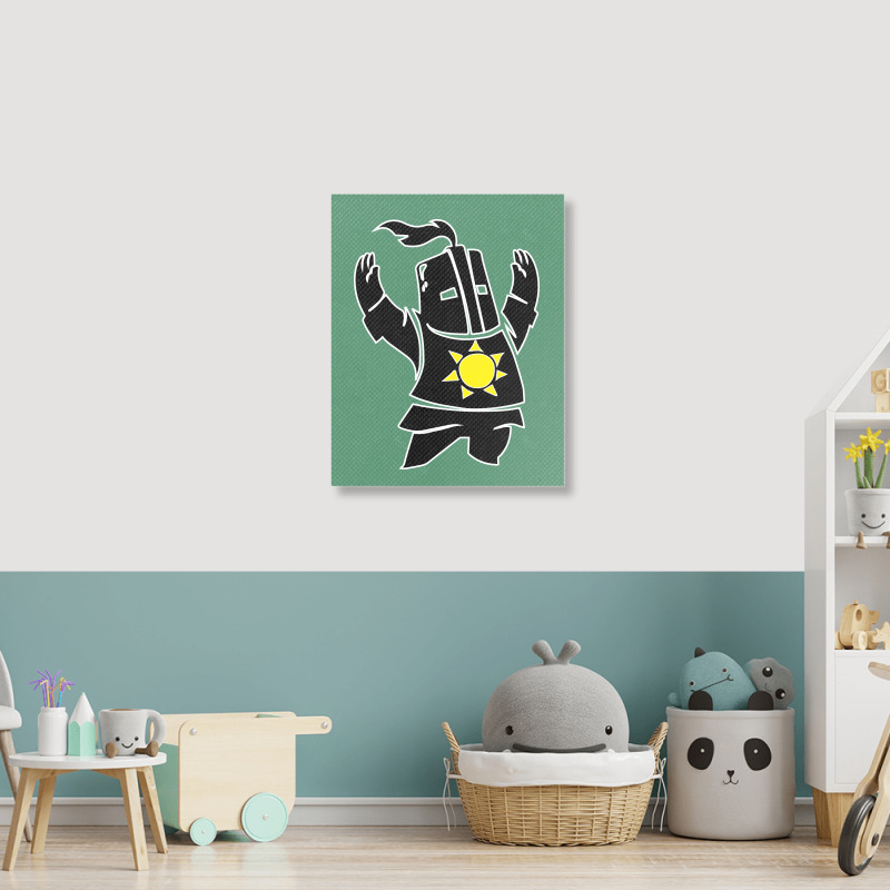 Dark Souls Solaire Portrait Canvas Print | Artistshot