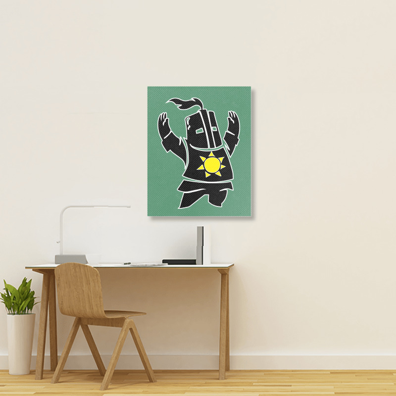 Dark Souls Solaire Portrait Canvas Print | Artistshot