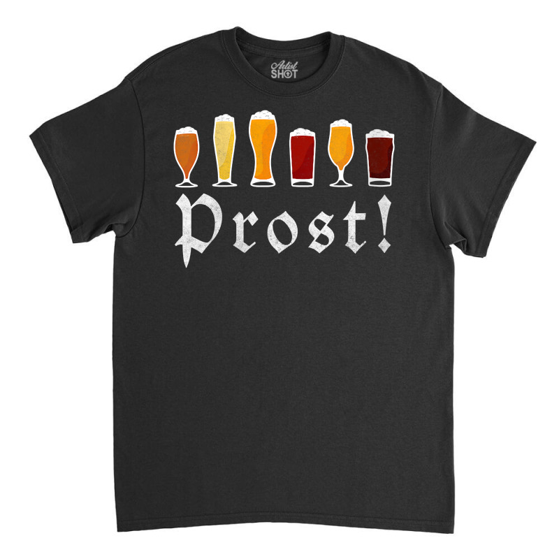 Womens Oktoberfest Prost Celebrate Diversity Beer V Neck T Shirt Classic T-shirt by cm-arts | Artistshot