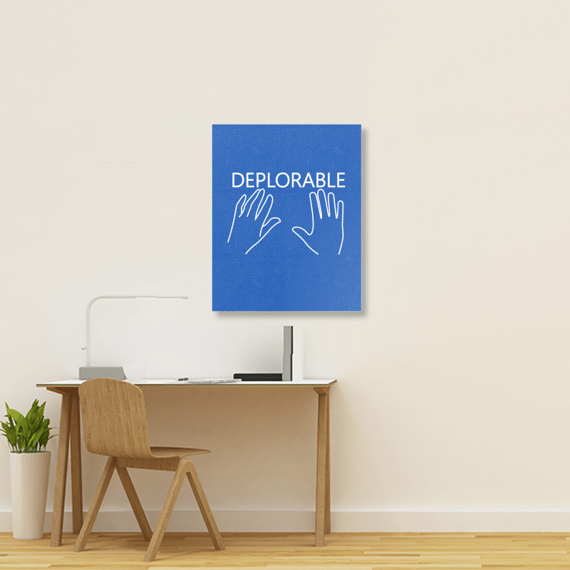 Deplorable Portrait Canvas Print | Artistshot