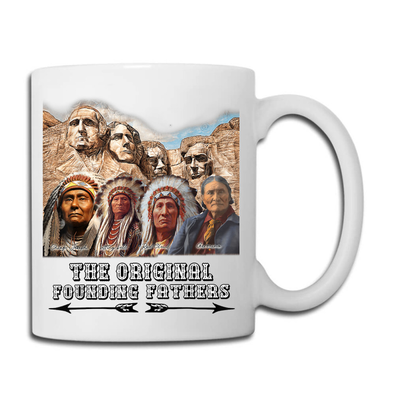 Original Founding Fathers Native American Retro Tribe Pride T Shirt Coffee Mug | Artistshot