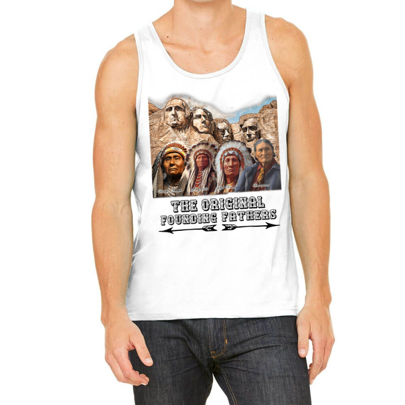 Original Founding Fathers Native American Retro Tribe Pride T Shirt Tank Top | Artistshot