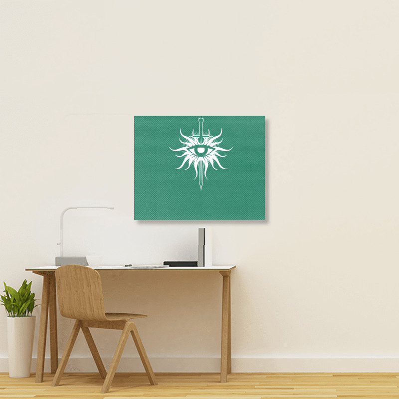 Dragon Age Inquisition Symbol Landscape Canvas Print | Artistshot