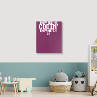 They See Me Codin' They Hatin' Portrait Canvas Print | Artistshot