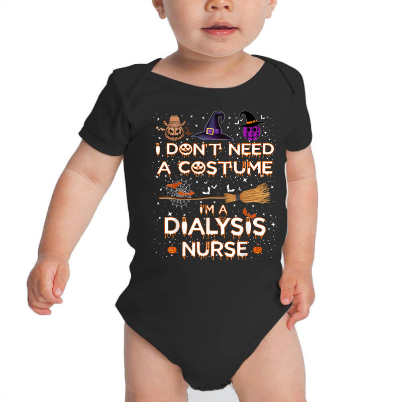 Scary Dialysis Nurse Halloween Costume 2022 Dialysis Nurse T Shirt Baby Bodysuit by cm-arts | Artistshot