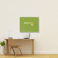 Dad To Bee Landscape Canvas Print | Artistshot