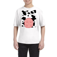 Cow Udder Pattern Funny Lazy Diy Costume Easy Halloween Youth Tee | Artistshot