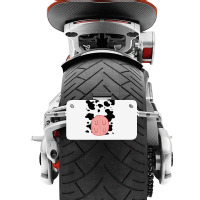 Cow Udder Pattern Funny Lazy Diy Costume Easy Halloween Motorcycle License Plate | Artistshot