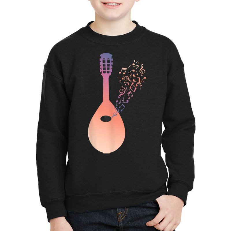 Nature Music String Instrument Mandolin Youth Sweatshirt | Artistshot