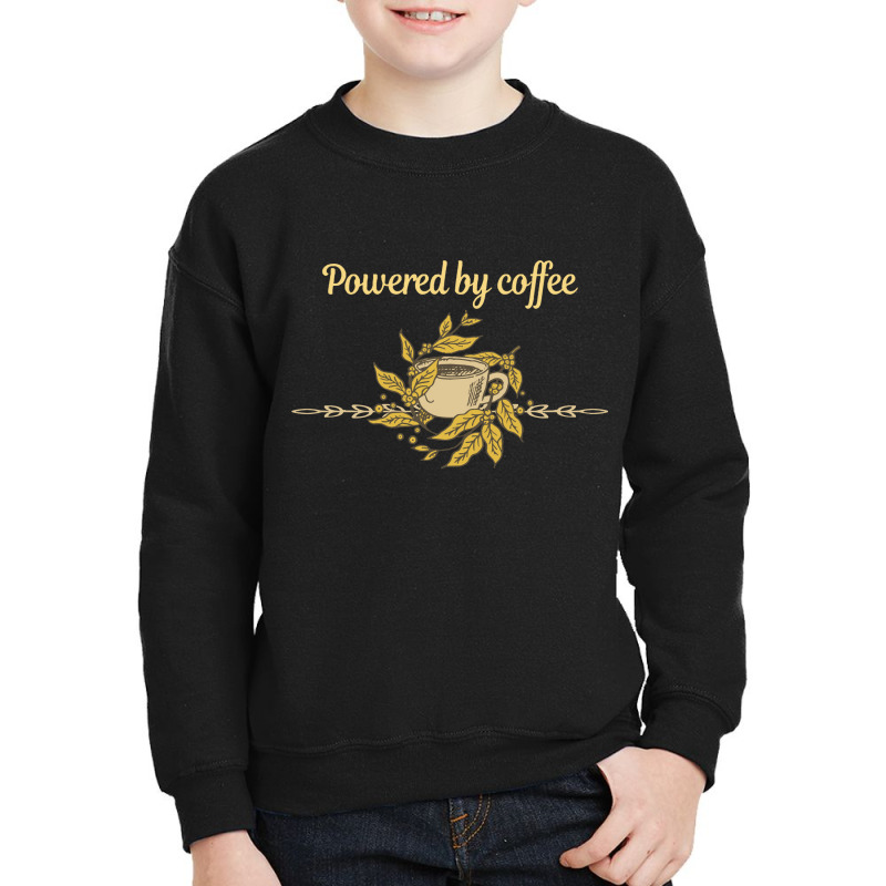 Recycling Operative T  Shirt Powered By Coffee Recycling Operative T Youth Sweatshirt | Artistshot