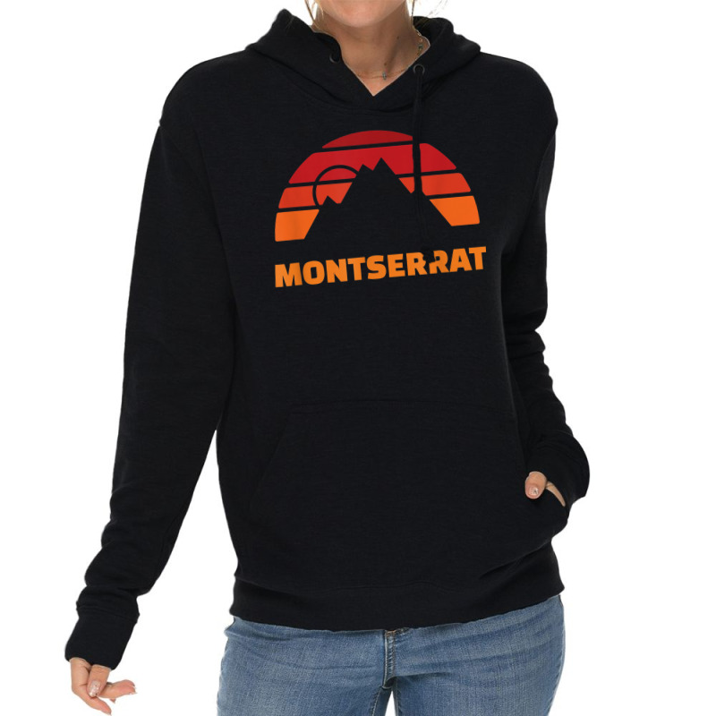 Montserrat Mountain Souvenir Lightweight Hoodie | Artistshot