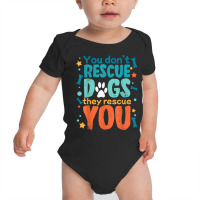 Rescue Animal Shelter Rescue For Animal Rescuer Baby Bodysuit | Artistshot