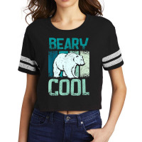 Polar Bears Beary Cool Scorecard Crop Tee | Artistshot