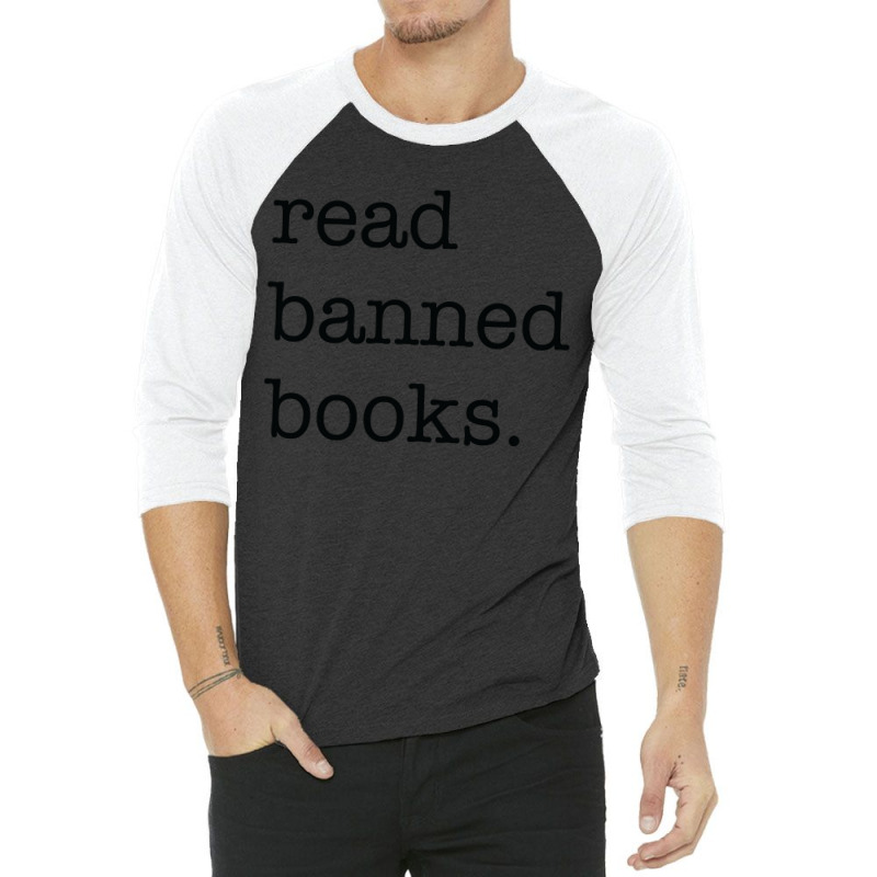 Vintage Read Banned Books 3/4 Sleeve Shirt | Artistshot