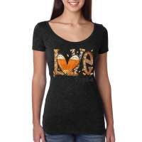 Womens Love Jojo Life Fall Season Autumn Pumpkin Halloween T Shirt Women's Triblend Scoop T-shirt | Artistshot