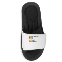 Phonemic Awareness Phonics Fluency Early Literacy Education T Shirt Slide Sandal | Artistshot