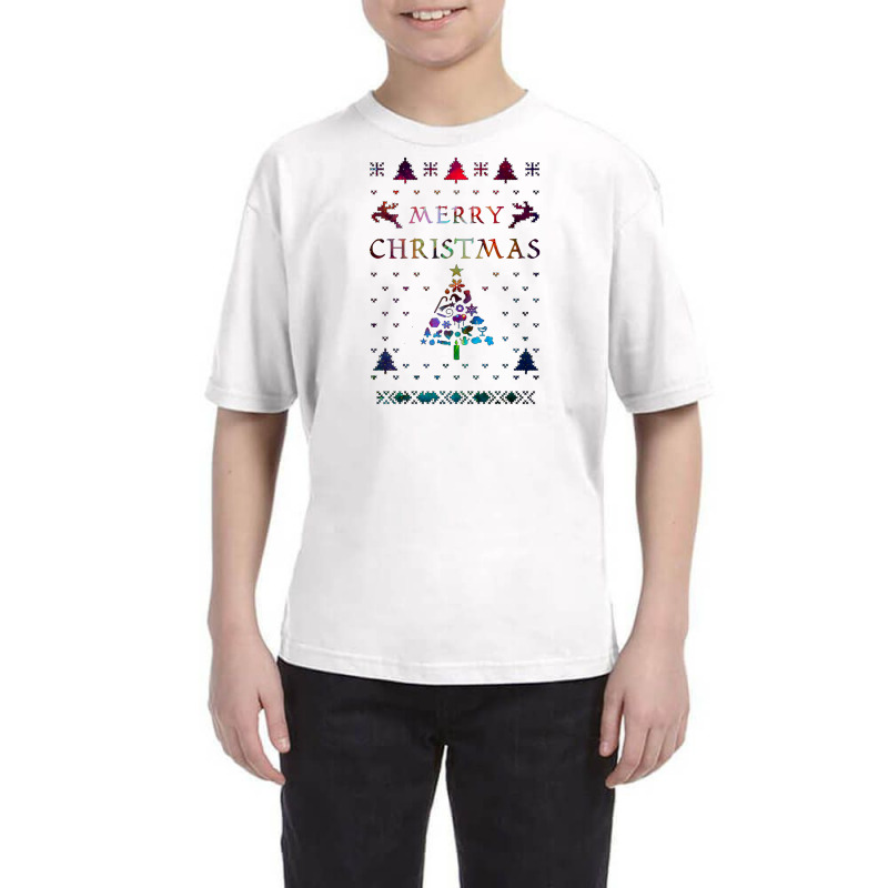 Christmas Ugly Galaxy Nebula Youth Tee | Artistshot