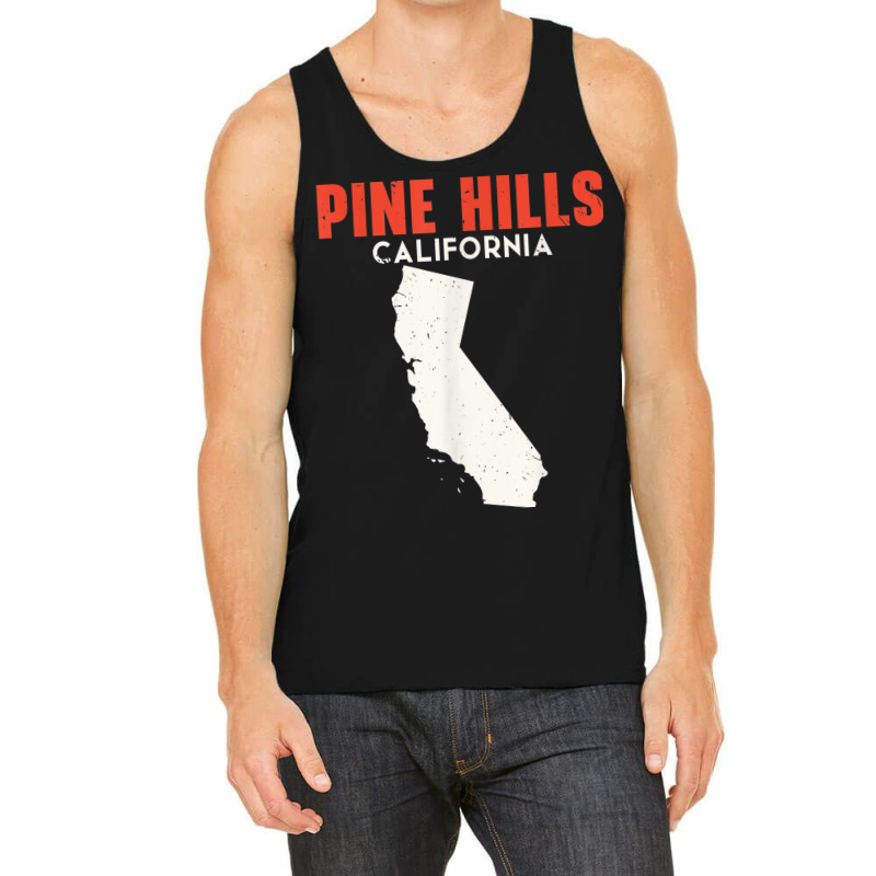 Pine Hills California Usa State America Travel Californian Tank Top by Bandits | Artistshot