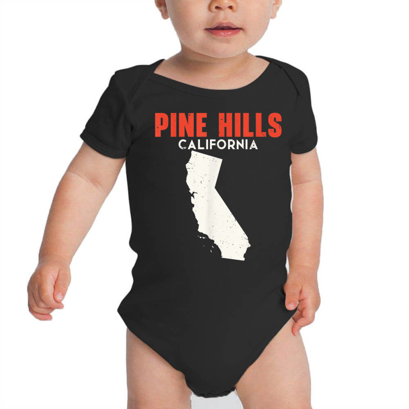 Pine Hills California Usa State America Travel Californian Baby Bodysuit by Bandits | Artistshot