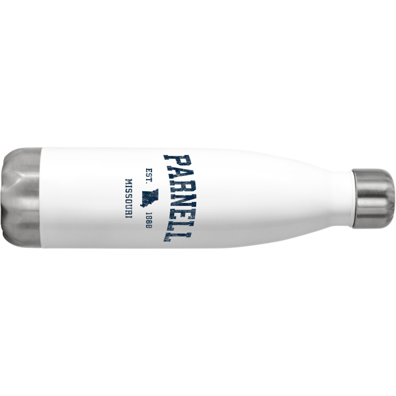 Parnell Missouri Mo Vintage Athletic Navy Sports Design Stainless Steel Water Bottle | Artistshot