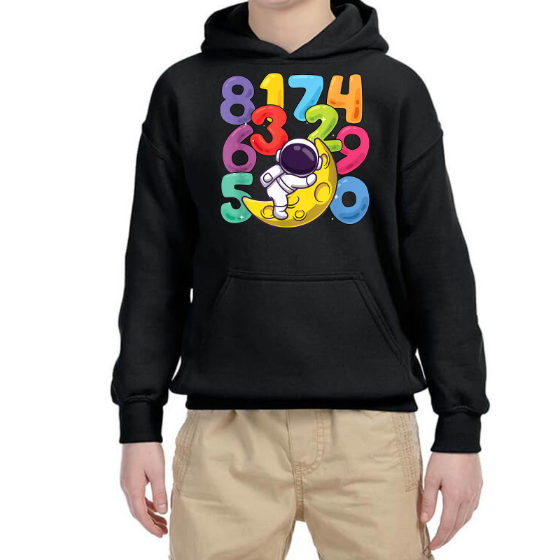 Number Learning Calculator Costume Matc Day Math Outfit Kids Youth Hoodie by Short | Artistshot