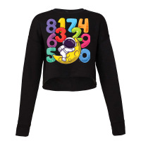 Number Learning Calculator Costume Matc Day Math Outfit Kids Cropped Sweater | Artistshot