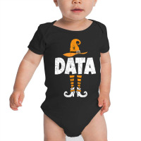 Data Analyst Statistics Scientist Halloween Themed Baby Bodysuit | Artistshot